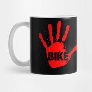 "Bike" Murder Hand Cycling Graphic Mug